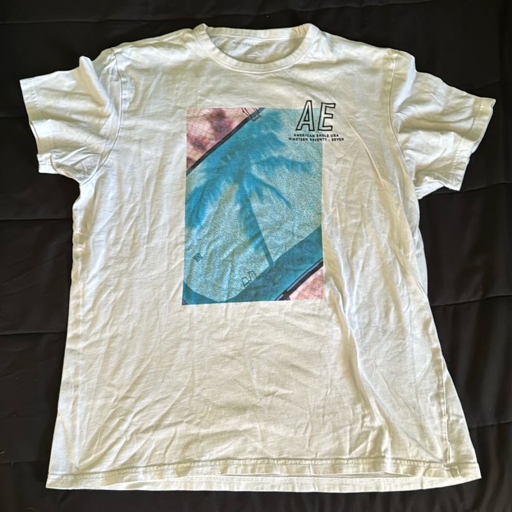 American Eagle Graphic Tee (L)